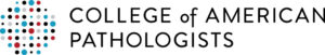 College of American Pathologists logo white background